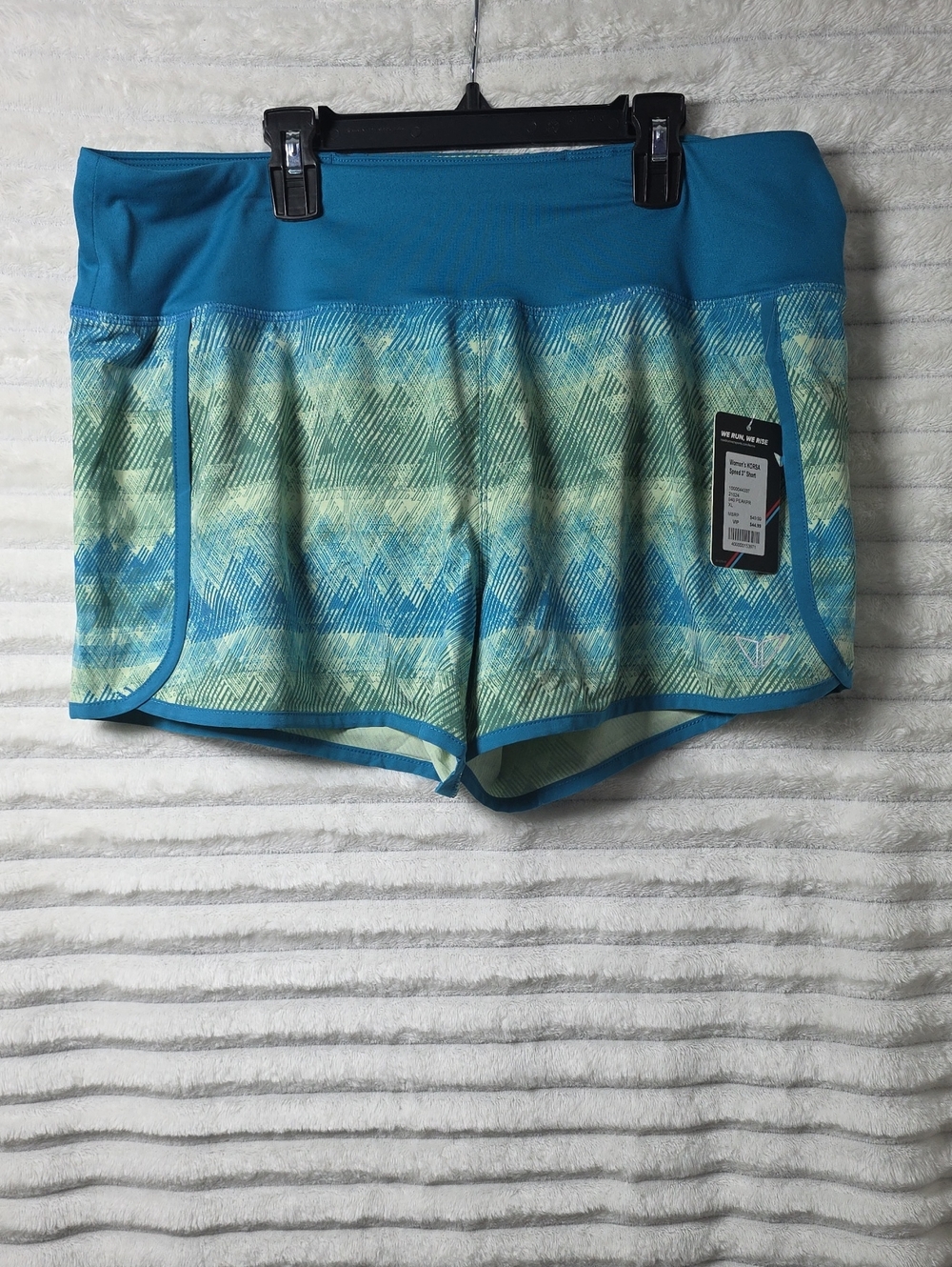 0488 Korsa Women's Athletic Shorts with Built In Underwear